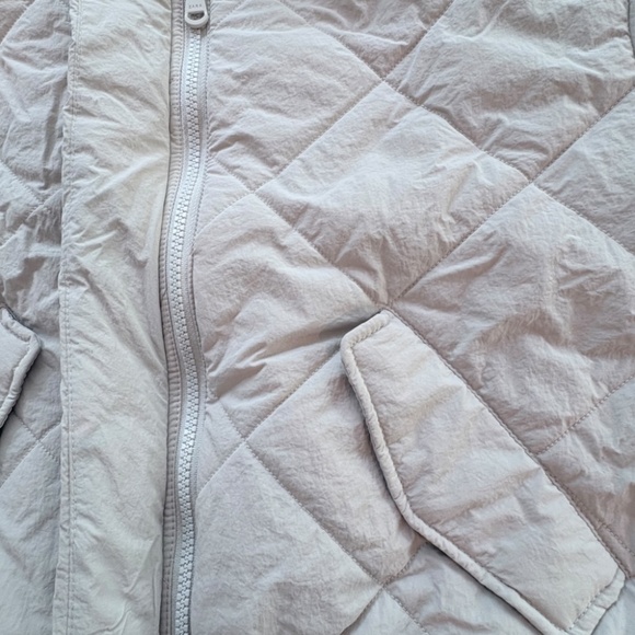 Zara Kids Quilted Puffer Jacket 🤍 | Stone Beige | Size 9-10 (140cm) - Picture 5 of 8